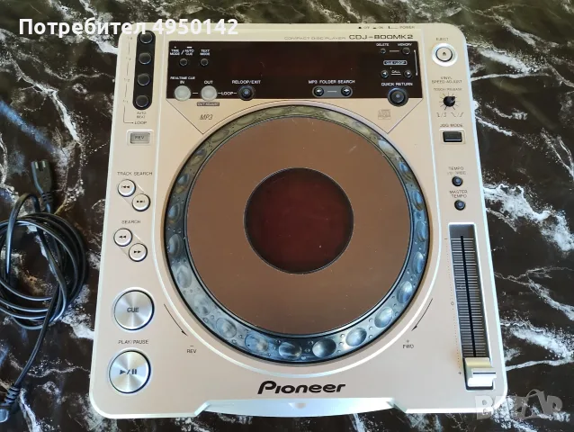 Pioner CDJ-800MK2 audio dj mixer, снимка 2 - Ресийвъри, усилватели, смесителни пултове - 56086840