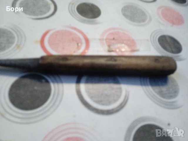 Стара вилица за сервиране, снимка 3 - Други ценни предмети - 38254776