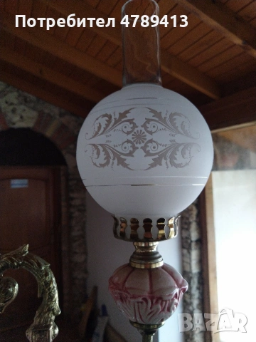 Старинен полилей, снимка 6 - Антикварни и старинни предмети - 54268345