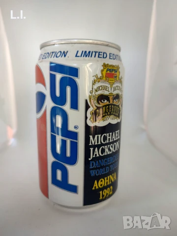 Майкъл Джексън кенче Пепси кола , снимка 2 - Колекции - 51218166