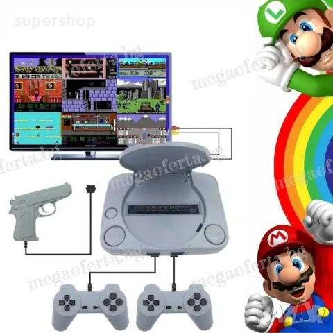 TV Game Super 8 BIT - телевизионна конзола, тв игра , снимка 3 - Други игри и конзоли - 53937049