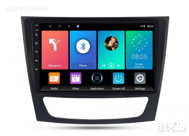 MERCEDES W211 W219 W463 Андроид Навигация 9", 8821