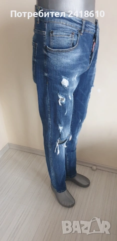 DSQUARED Italy Jeans Mens Size 34 / 52  ОРИГИНАЛ Мъжки Дънки!, снимка 5 - Дънки - 53306567