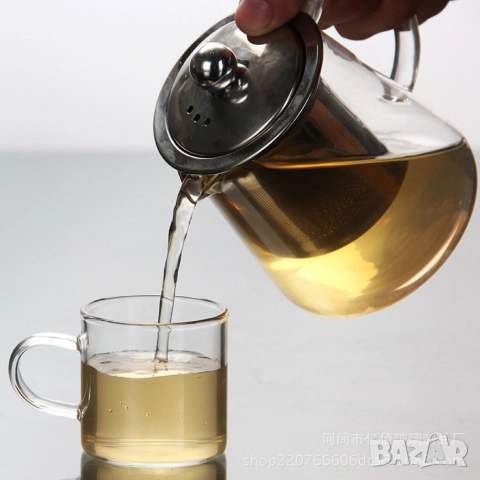 Преса за чай 950мл, снимка 2 - Сервизи - 52895382