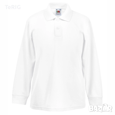 Детска поло тениска с яка дълъг ръкав, снимка 4 - Детски тениски и потници - 51453288