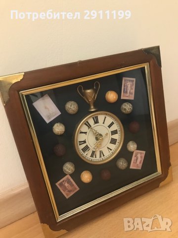 Стар колекционерски , сувенирен дървен часовник, снимка 3 - Антикварни и старинни предмети - 36822138