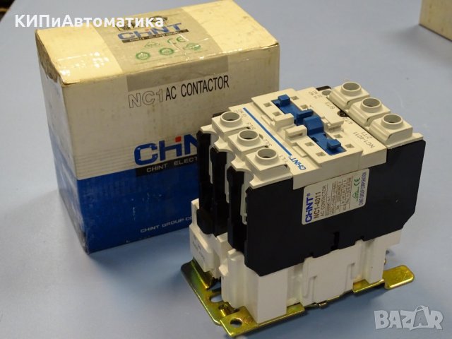 Контактор CHINT NC1-4011, CJX2-6511 220V, 50Hz, снимка 2 - Електродвигатели - 34903616