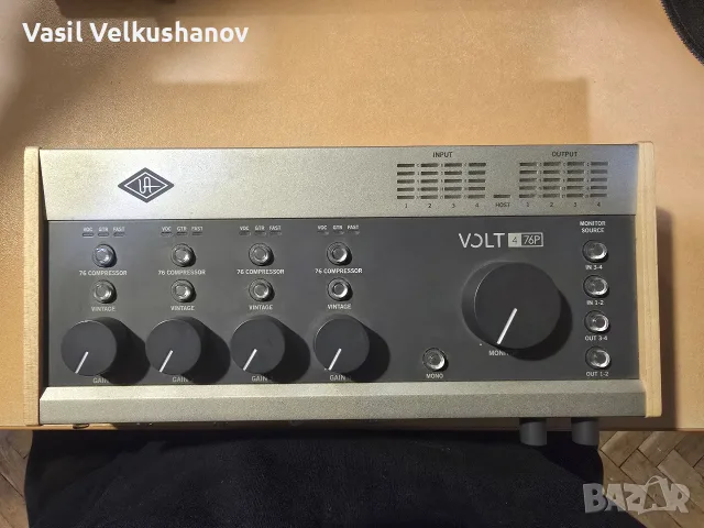 Universal Audio Volt 476p USB Audio Interface, Звукова карта, снимка 7 - Аудиосистеми - 56404866