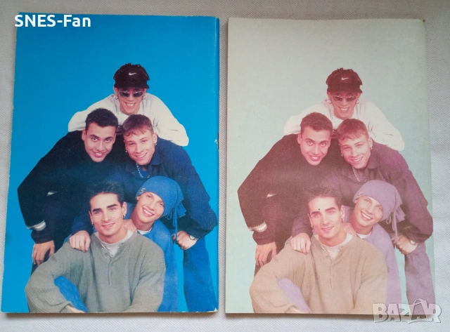 Ретро тетрадки Backstreet Boys, снимка 2 - Ученически пособия, канцеларски материали - 54032411
