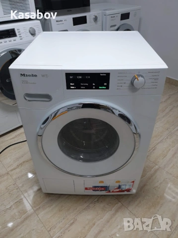 Miele 9кг 1600rpm Wi-Fi TwinDos Пералня Миеле 12м Гаранция, снимка 4 - Перални - 53103950