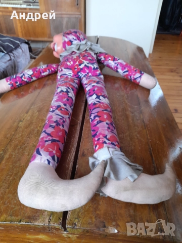 Стара кукла,клоун #27, снимка 3 - Други ценни предмети - 52954761