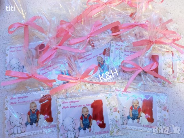 Магнитчета Подаръчета за вашите гости за Кръщене Рожден ден , снимка 1 - Други - 40848376