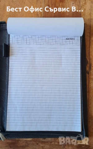 папка луксозна за документи черен с тъмно зелено с цип Марксман Marksman А4, снимка 6 - Ученически пособия, канцеларски материали - 52317894