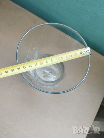 стъклена ваза, снимка 4 - Вази - 42165986