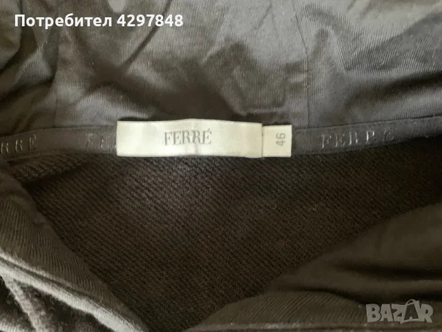 Оригинален женски суичър Ferre L размер, снимка 3 - Суичъри - 49485791