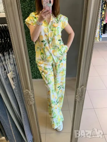 Ефирен летен сет “Амалфи”   с лимони , снимка 2 - Комплекти - 50395887