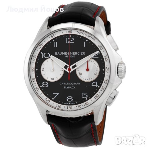 Мъжки часовник BAUME ET MERCIER Clifton Chrono Black НОВ - 8999.99 лв., снимка 1