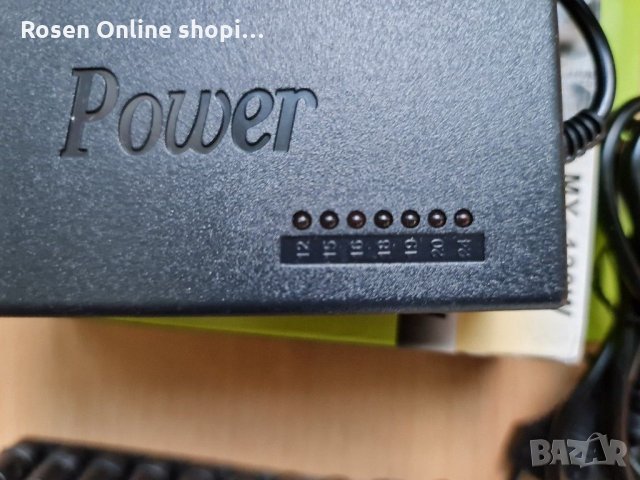 Универсално зарядно за лаптоп за 220 волта с 10 бр. жакове, снимка 3 - Лаптоп аксесоари - 31570097