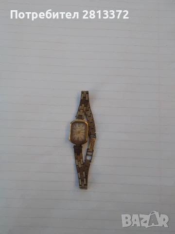 Позлатен часовник LUCH, снимка 4 - Антикварни и старинни предмети - 51154206