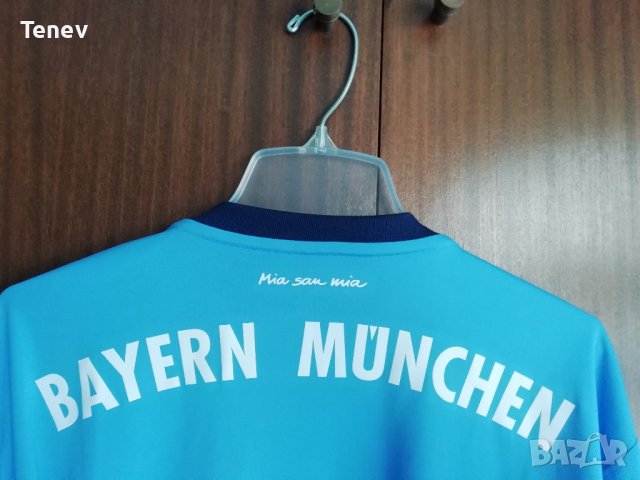 Bayern Munich Adidas оригинална вратарска тениска фланелка XL Байерн Мюнхен , снимка 4 - Блузи - 38918188
