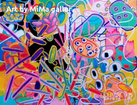 Абстракция - картина, painting - Мима / Art by MiMa,  акрил, картини