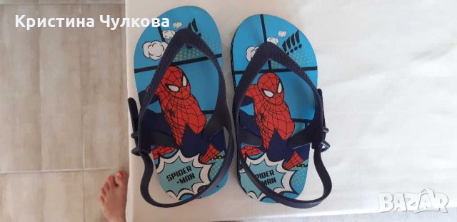 Детски сандалки Spiderman, снимка 3 - Детски сандали и чехли - 29645854