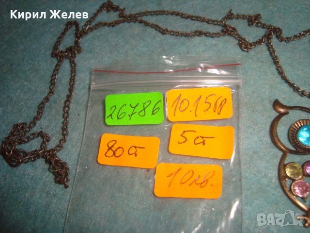 СКЪПОЦЕННО БУХАЛЧЕ - АРТ ВИНТИДЖ ПЕНДАНТ МЕСИНГ с ВЕРИЖКА МНОГО КРАСИВО и ЕФЕКТНО 26786, снимка 5 - Колиета, медальони, синджири - 35364250