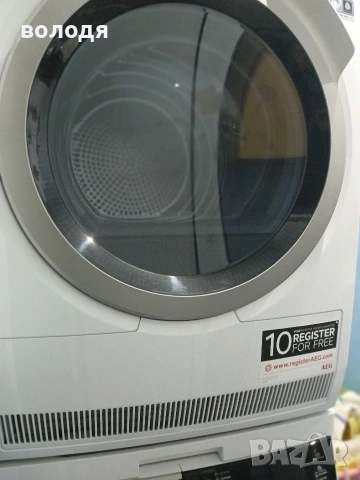 Продавам сушилня модел AEG със свързващо звено . , снимка 5 - Сушилни - 53004299