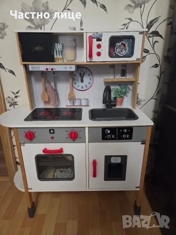 Дървена детска кухня