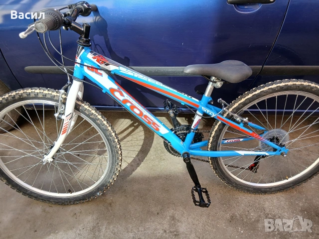 Детски велосипед Крос 24 цола /за дете 9-12 години/, снимка 6 - Велосипеди - 54150307