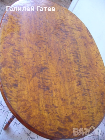 Старинни Маси за Хранене - Орехови, снимка 7 - Антикварни и старинни предмети - 49093053