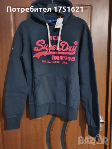 Нов суичър SUPERDRY  S размер , снимка 2 - Суичъри - 35108019