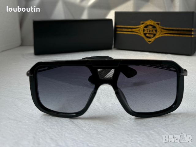 Dita 2023 мъжки слънчеви очила маска 4 цвята черни прозрачни, снимка 2 - Слънчеви и диоптрични очила - 44749850