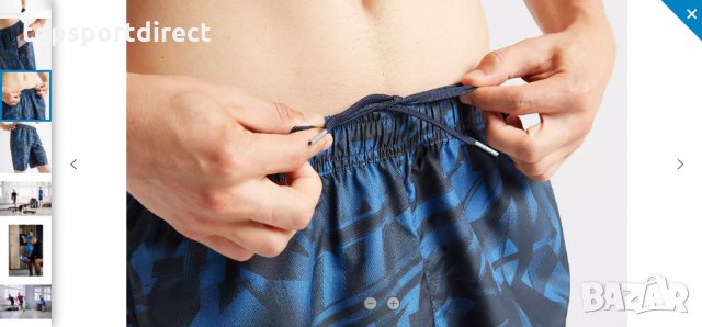 МЪЖКИ ШОРТИ ЗА КАРДИО ФИТНЕС 120, DOMYOS внос Франция., снимка 2 - Къси панталони - 29304244