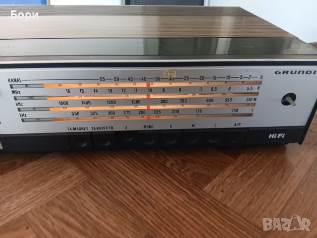 GRUNDIG RTV 800 HIFI Ресийвър, снимка 4 - Ресийвъри, усилватели, смесителни пултове - 47498676