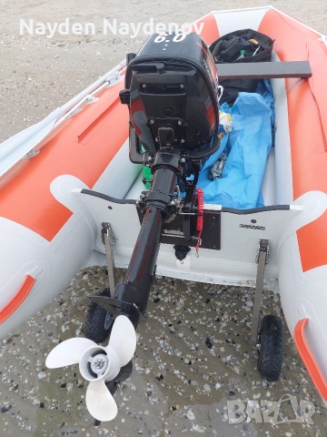 надуваема нова лодка , снимка 2 - Воден транспорт - 54220766