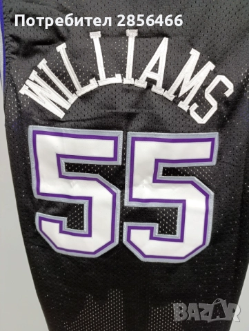 Мъжки потник Mitchell&Ness Kings Jason Williams размер XL, снимка 8 - Тениски - 52365560