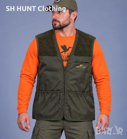 JAHTI JAKT WATERPROOF TWO FACE VEST размер M / L за лов елек водонепромокаем - 2966