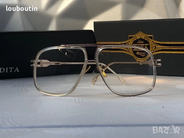 Мъжки прозрачни слънчеви очила маска dita, снимка 7 - Слънчеви и диоптрични очила - 52742457