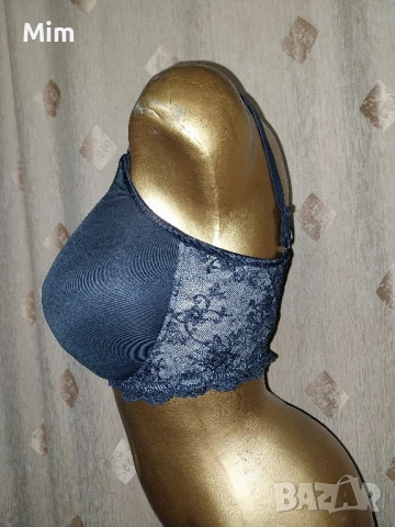 Anita 80 F Черен сутиен с формовани чашки без банели , снимка 4 - Бельо - 50719190