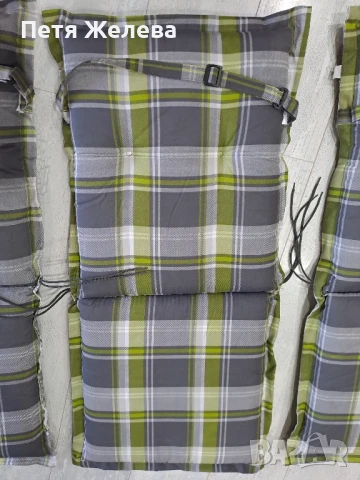 Шалтета за столове 95/42/5см, снимка 2 - Градински мебели, декорация  - 51299434