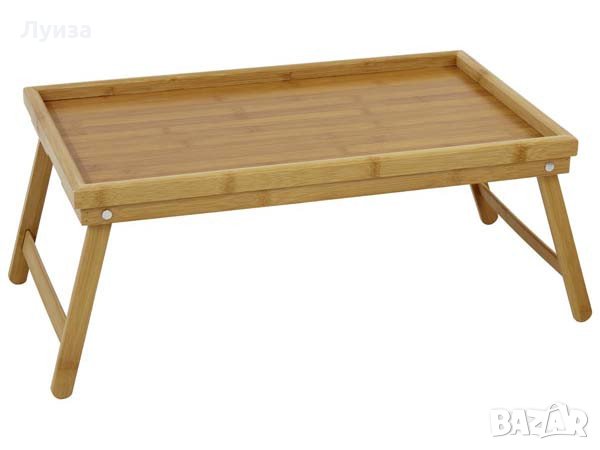 Бамбуков поднос на крачета, снимка 5 - Други - 30063252