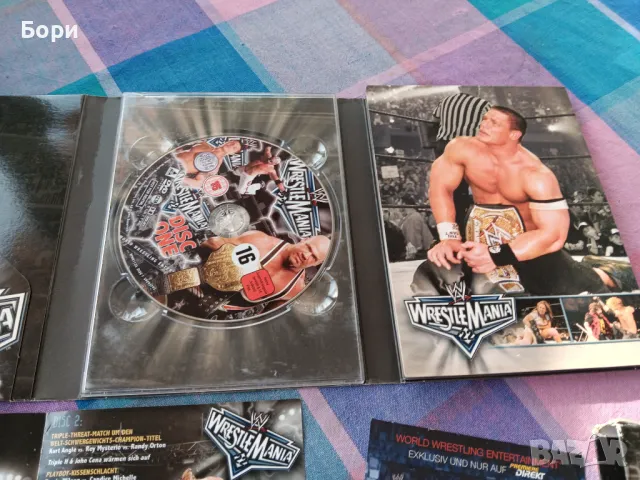 WWE WrestleMania 22 3 Disc DVD, снимка 3 - DVD филми - 48653944