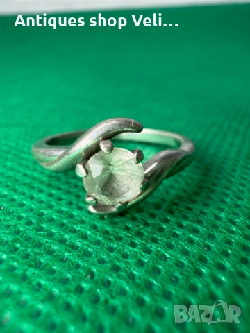 Сребърен пръстен №7356, снимка 3 - Пръстени - 51451097
