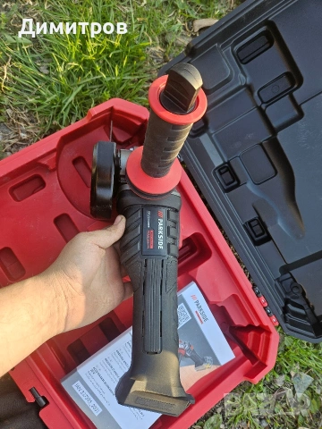 Акумулаторен ъглошлайф Parkside PWSAP C3.Чисто нов!, снимка 3 - Ъглошлайфи - 53978086