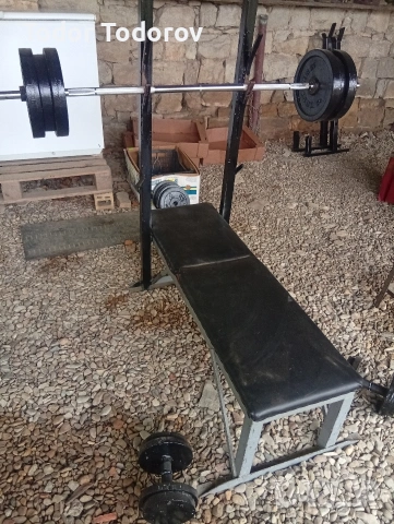 Разпродажба на фитнес тежести , дъмбели , лостове, лежанка , снимка 6 - Фитнес уреди - 52394025