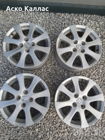 4х100. 15.цола.6j.ET45 оргинални Mazda