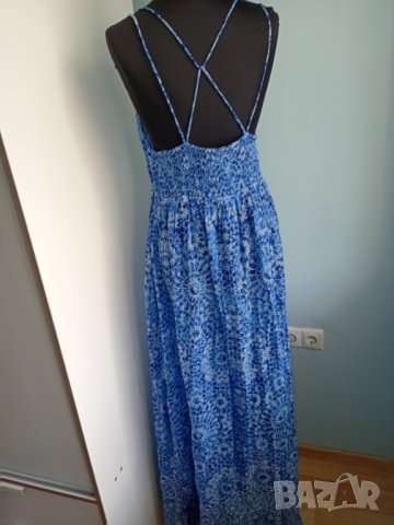 Дълга лятна рокля Kippahl L, снимка 2 - Рокли - 37214453