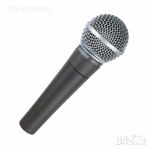 Динамичен микрофон Shure SM58 FS, кардиоиден, 50 Hz - 15 kHz, снимка 13 - Друга електроника - 51896486