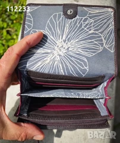 Портмоне естествен косъм-индийско, снимка 7 - Портфейли, портмонета - 49917080